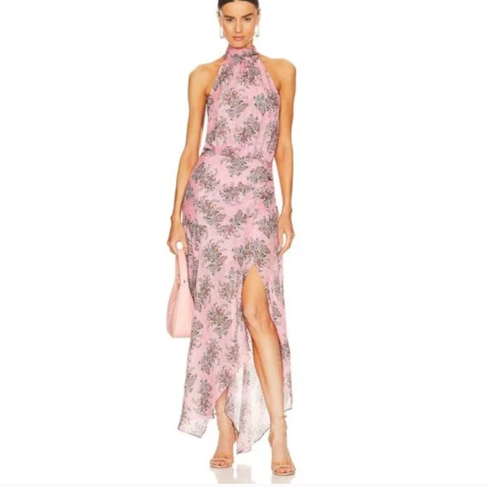 Veronica Beard 100% Silk Leia Dress Sleeveless Peony Multi Women's